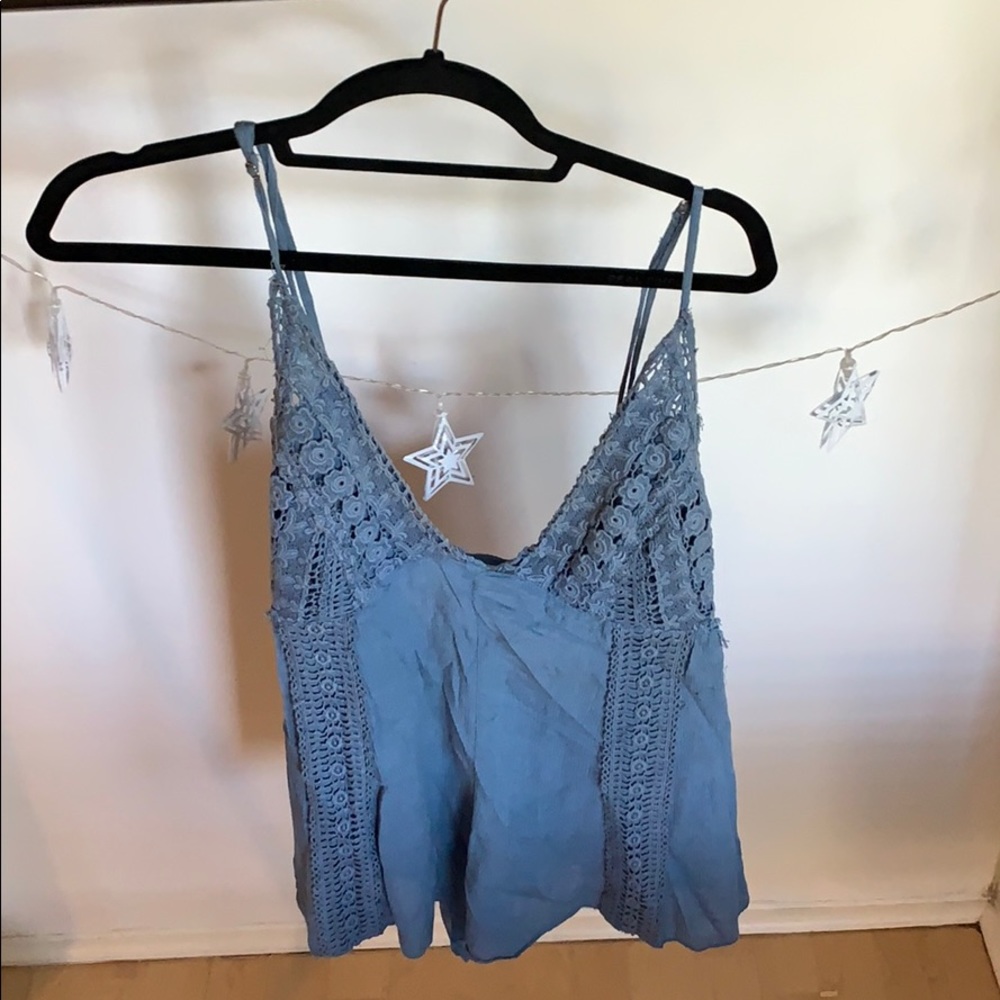 Light blue, Free People Top